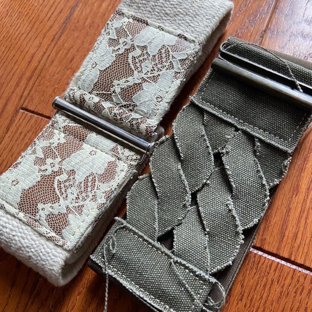 Pair of Woman's Waist Belts